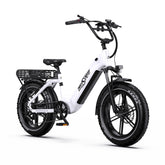 Electric Bike ONESPORT OT08 - Motor 500W Battery 48V18AH 20 Inch Disc Brakes - White